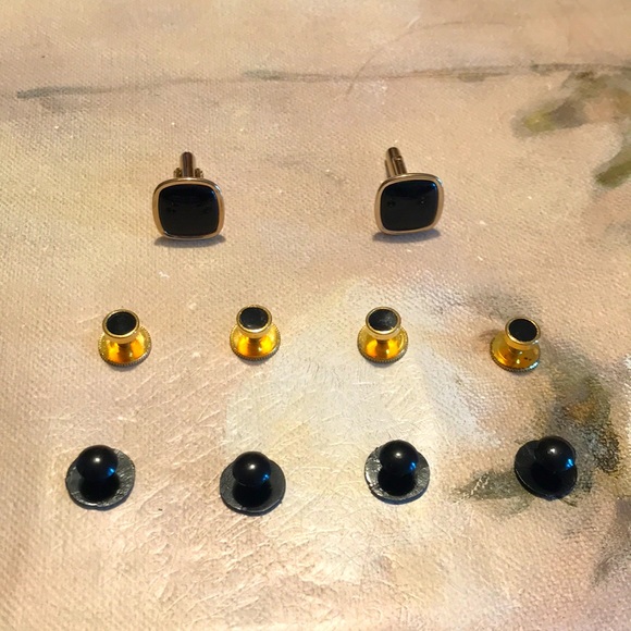 Cuff links & Studs set - Picture 1 of 8